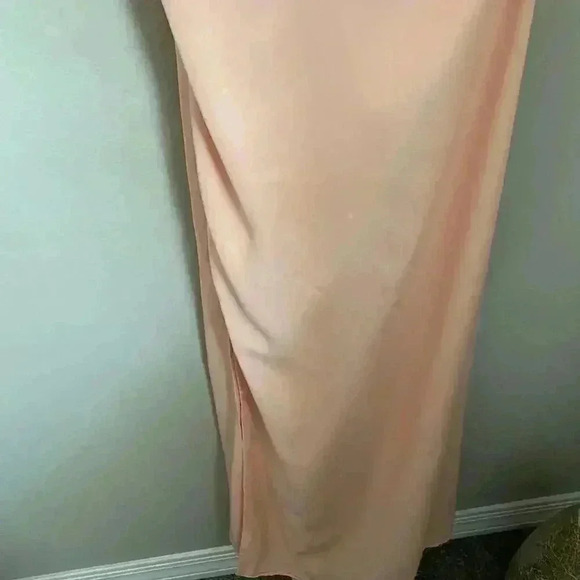 Fame and Partners Maxi Dress Peach Size 8 - Picture 8 of 14